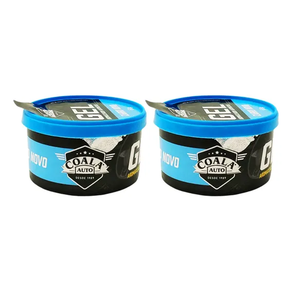 Aromatizador Coala Gel Ambiente 60g 2un Carro Foto 1
