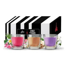 Aromatizador de Ambiente Glade Velas Edição Limitada Emily em Paris Pack 3 Unidades Foto  mini 1