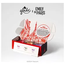 Aromatizador de Ambiente Glade Velas Edição Limitada Emily em Paris Pack 3 Unidades Foto mini  2