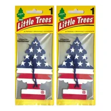 Aromatizador Para Carro Little Tress Cheirinho 2 Unidades Fragrância Baunilha Foto mini 1