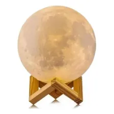 Aromatizador Umidificador Lua Cheia Luminária Vaporizador Ar Cor Branco Bivolt Foto  mini 1