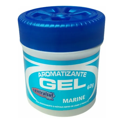 Aromatizante Automotivo Gel Marine 60g Centralsul Foto 1