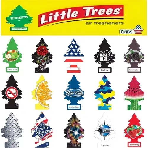 Aromatizante Automotivo Little Trees Kit 25 Unidades Atacado Foto 1