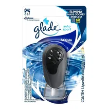 Aromatizante Glade Auto Sport Acqua Aparelho + Refil Foto mini 1