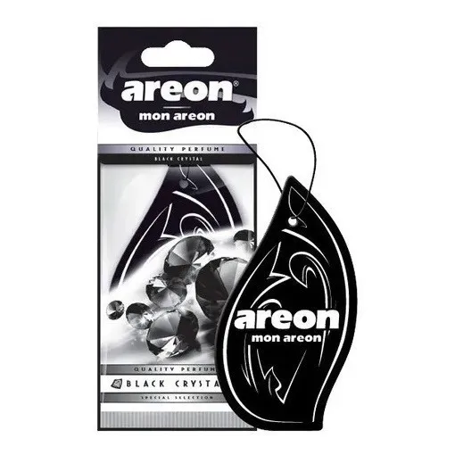 Aromatizante Mon Black Crystal Preto Unidade Areon Foto 1