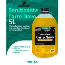 Aromatizante Sanitizante Cheirinho Carro Novo Vonixx 5l Foto mini  2