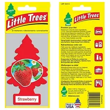 Aromatizantes Little Trees Fragrância Morango Foto mini  3