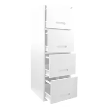 Arquivo De Aço 4 Gavetas Branco Home Office Foto mini 4
