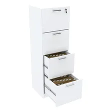 Arquivo Pasta Suspensa Em Mdf  Loja Cor Branco Foto  mini 1