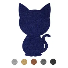 Arranhador Adesivo Carpete Protetor Sofá Brinquedo Gato Cor Cor Azul Foto mini 1