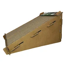 Arranhador Gato Sofá Interativo Rampa Ecológico Furacão Pet Foto mini 3