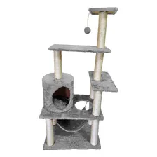 Arranhador Para Gato Brinquedo Harem Gigante Cor Cinza Foto mini  2