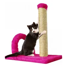 Arranhador Para Gatos Com Torre Em Sisal E Arco Pink Foto  mini 1