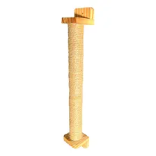 Arranhador Parede Gatos Vertical Sisal Poste Brinquedo Pet Foto mini  3