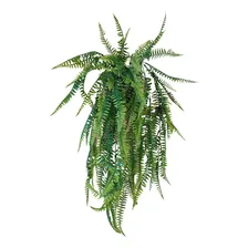 Arranjo Artificial Pendente Folhagem Planta Caída + Vaso Foto mini 3