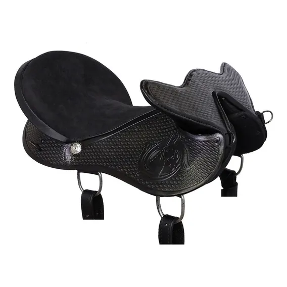 Arreio De Sela Cutuco Cela Cavalo Mula Somente O Casco Cor Preto Foto 1