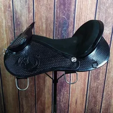 Arreio De Sela Cutuco Cela Cavalo Mula Somente O Casco Cor Preto Foto mini  3