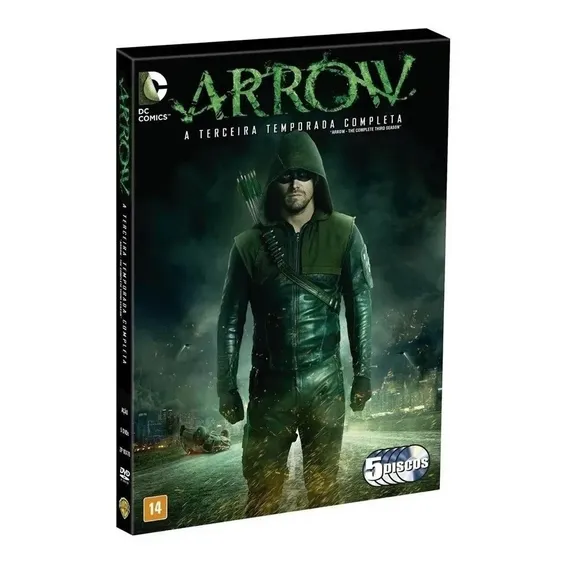 Arrow 3ª Temporada - Box Com 5 Dvds - Stephen Amell Foto 1