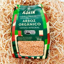 Arroz Cateto Integral Orgânico Korin 1kg Foto mini  3