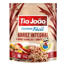 Arroz Integral Tio João + Arroz Vermelho E Tomate - 200g Foto mini 1