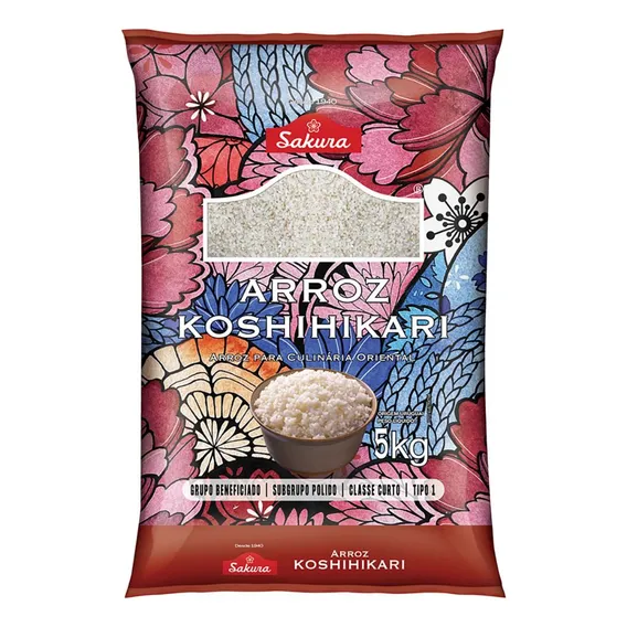 Arroz Koshihikari Sakura 5kg Foto 1