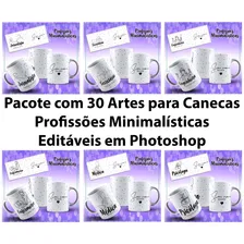 Artes Para Canecas De Porcelana Profissões +150 Arquivos Foto mini  2