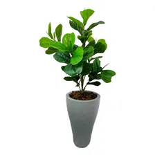 Árvore Artificial Ficus Lyrata Vaso Coluna 1,15cm Decorativa Foto mini 1