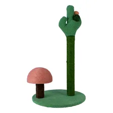 Árvore De Gatos Design Moderno Arranhador Para Gatos Cacto Foto mini 1