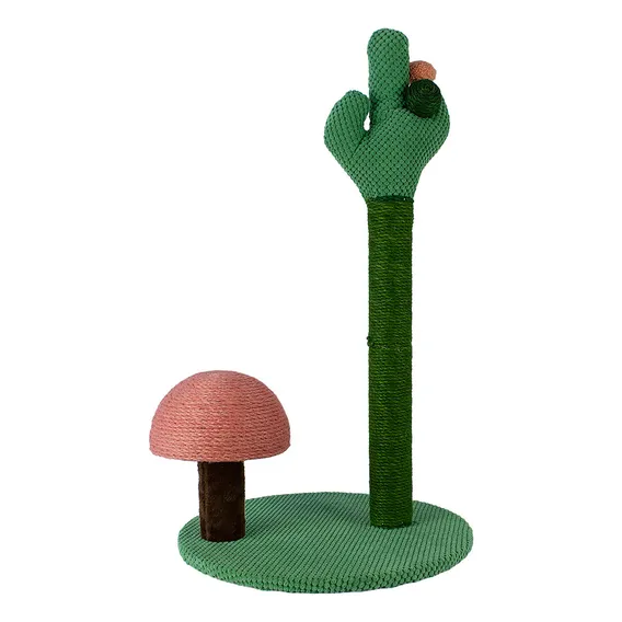 Árvore De Gatos Design Moderno Arranhador Para Gatos Cacto Foto 1
