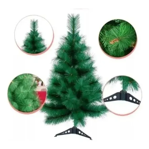 Árvore De Natal Pinheiro Pequena 90cm Verde A0209e Foto 1