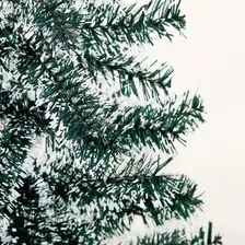 Árvore De Natal Pinheiro Verde Musgo 2,10m 450 Galhos A0035 Cor Verde Musgo Branco Foto mini 3