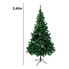 Arvore Natal 240cm - 1000 Galhos - Cheia Cor Verde Foto mini 3