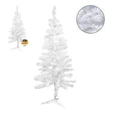 Arvore Natal 90cm 90 Galhos Branca Decoração Pinheiro Foto mini 3