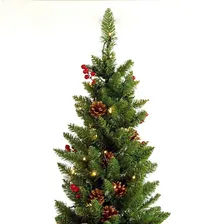 Árvore Natal Verde Slim Foto mini 4
