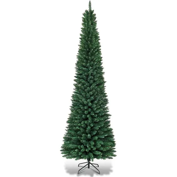 Árvore Natal Verde Slim Foto 1