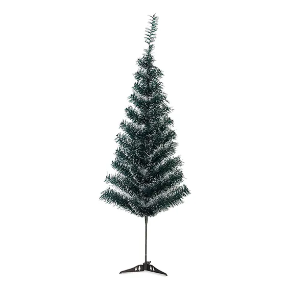Árvore Pinheiro Natal Verde Branco Nevado 120cm Decoração Cor Pinheiro Nevado Foto 1