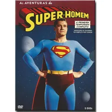 As Aventuras Do Super-homem 1ª Temporada Completa Box 5 Dvds Warner Foto  mini 1