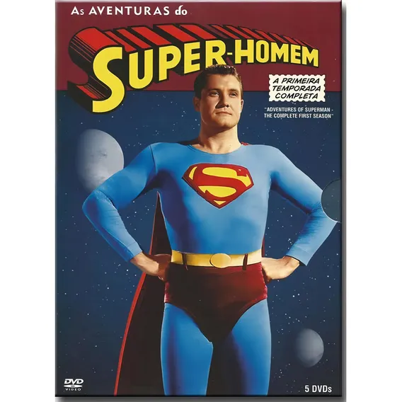 As Aventuras Do Super-homem 1ª Temporada Completa Box 5 Dvds Warner Foto 1