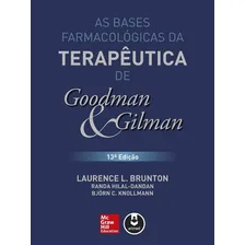 As Bases Farmacológicas Da Terapêutica, Goodman - 13ª Edição Foto mini 1