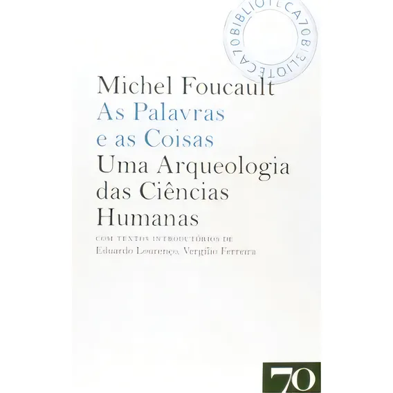 As Palavras E As Coisas, De Foucault, Michel. Editora Edições 70 Em Português Foto 1