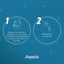 Asepxia Sabonete Antiacne Esfoliante Ação Anticravos 80g Foto mini 3