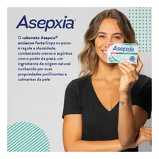 Asepxia Sabonete Antiacne Forte Ação Adstringente 80g Foto mini 3