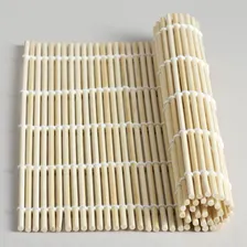 Asia Golden Sushi 8 esteiras sudare bambu 23x24cm Foto mini  3