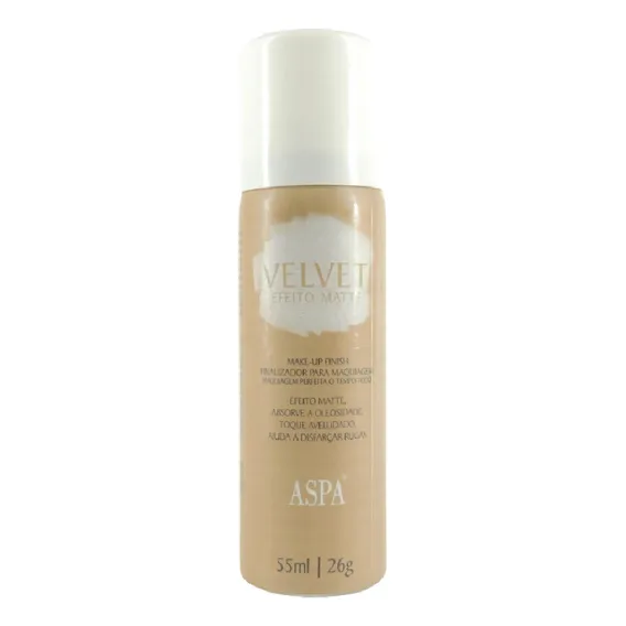 Aspa Velvet Efeito Matte Finalizador Maquiagem 150ml Foto 1