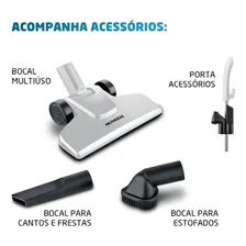 Aspirador De Pó Vertical Turbo Cycle 800w Mondial 110v Foto mini 4