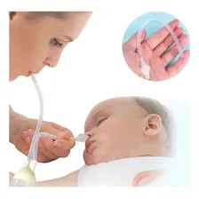 Aspirador Nasal Bebe Infantil Catarro E Meleca Higienico Foto mini  3