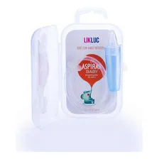 Aspirador Nasal Para BebĂȘ Com Estojo Aspirar Baby Manual Likluc Cor Transparente Foto mini 2