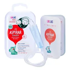Aspirador Nasal Para Bebê Com Estojo Aspirar Baby Manual Likluc Cor Transparente Foto  mini 1