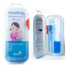 Aspirador Nasal Para BebĂȘs Manual Babydeas, nosefrida, Aspirador Nasal Com Sucção, Cor Azul Com estojo Foto mini 4