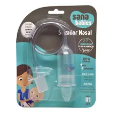 Aspirador Nasal Sana Babies Sugador Secreção Bebê Sana Foto mini  2